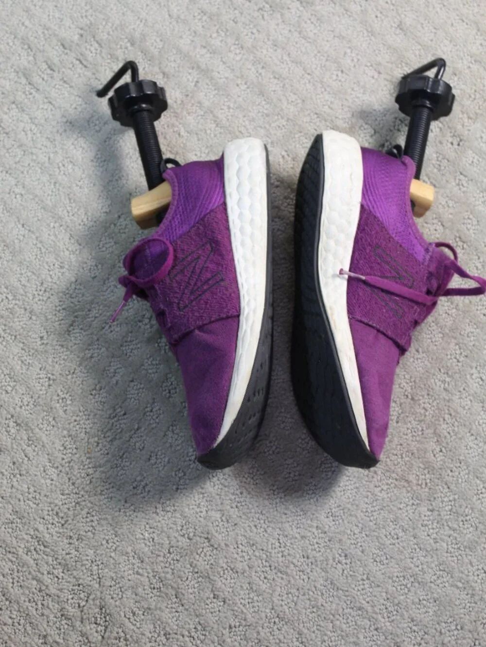 New Balance Size 6.5 Purple Athletic Shoes